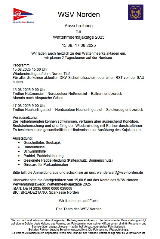wattenmeertage 2025